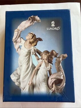 Vintage Lladro 13 Blank Greeting Cards & Envelopes in Box 1998